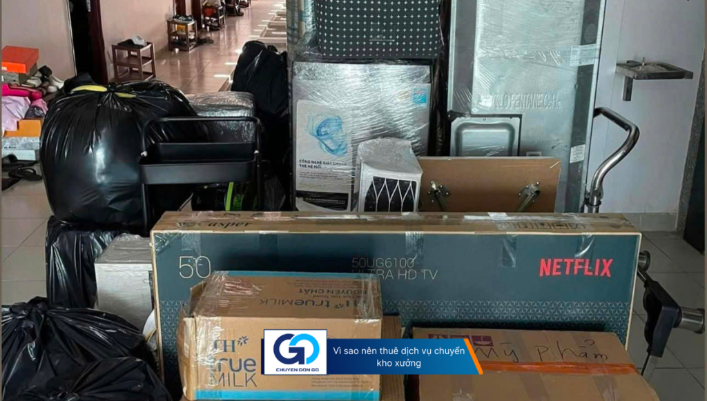 Vì sao nên thuê dịch vụ chuyển kho xưởng