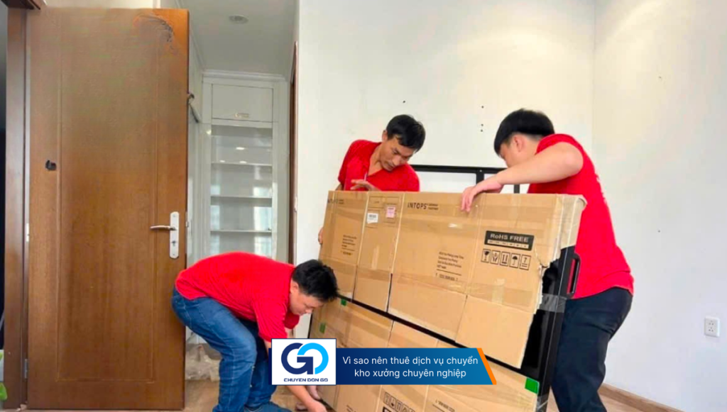 Vì sao nên thuê dịch vụ chuyển kho xưởng chuyên nghiệp