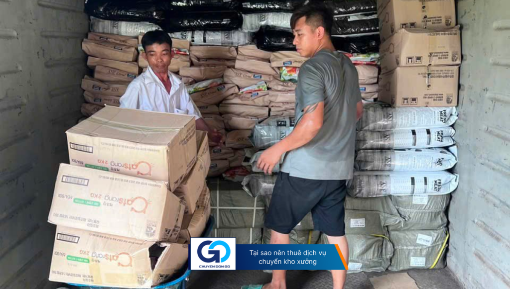 Tại sao nên thuê dịch vụ chuyển kho xưởng