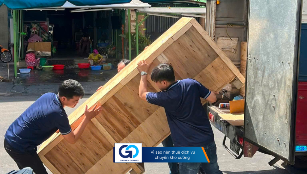 Vì sao nên thuê dịch vụ chuyển kho xưởng 
