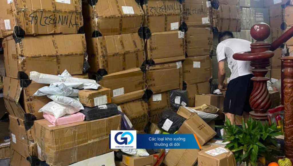 Các loại kho xưởng thường được di dời