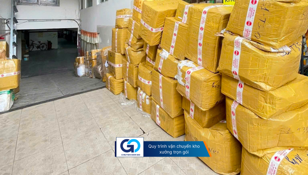 Quy trình vận chuyển kho xưởng trọn gói