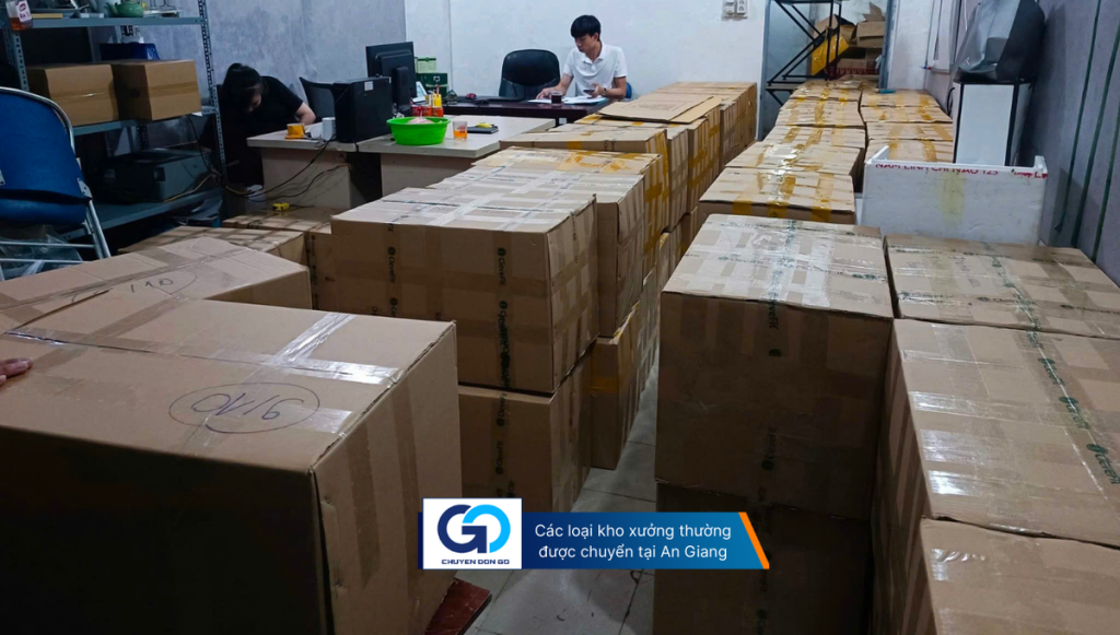 Các loại kho xưởng thường được chuyển tại An Giang