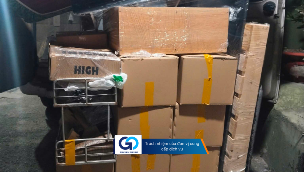 Trách nhiệm của đơn vị cung cấp dịch vụ