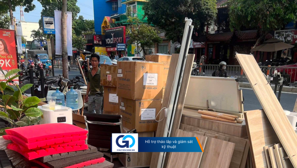 Hỗ trợ tháo lắp và giám sát kỹ thuật