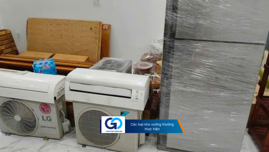 Các loại kho xưởng thường thực hiện
