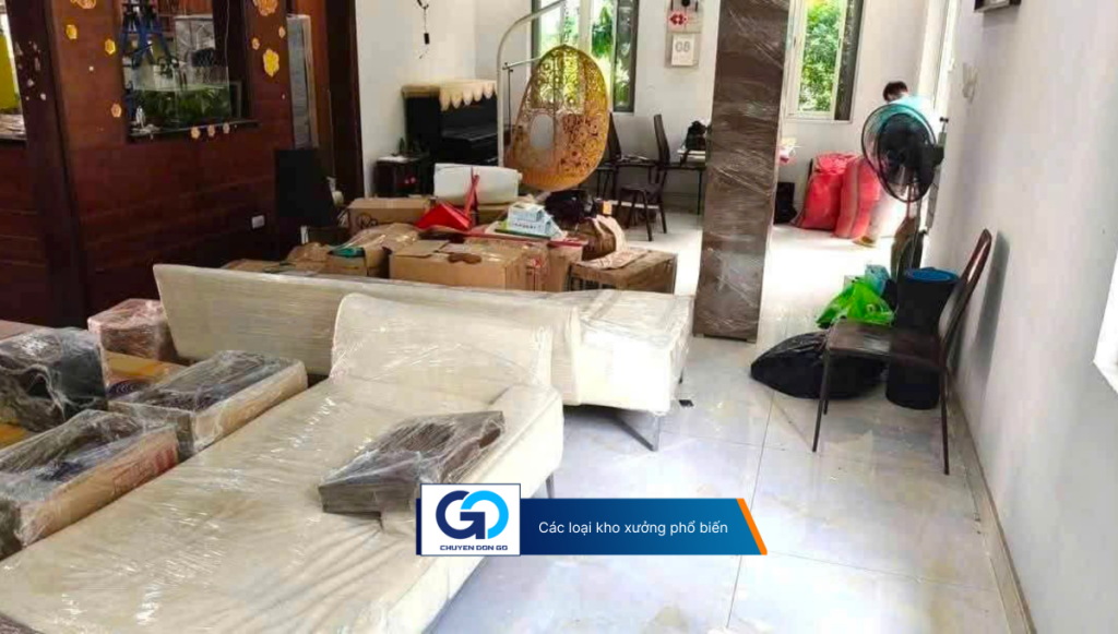 Các loại kho xưởng phổ biến