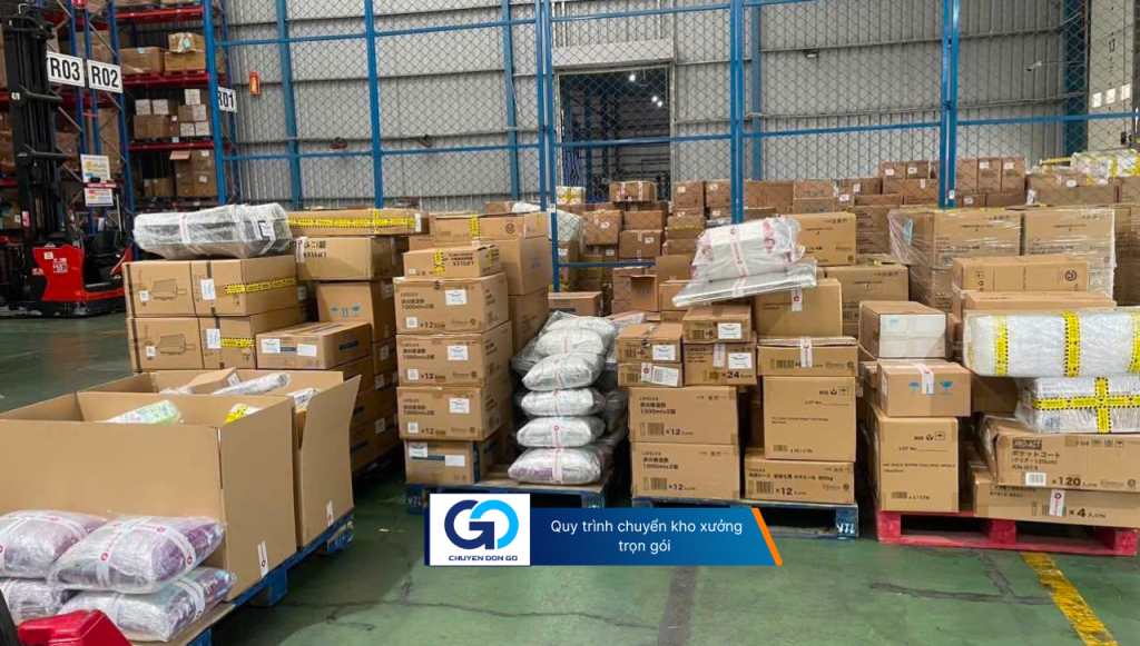 Quy trình chuyển kho xưởng trọn gói 