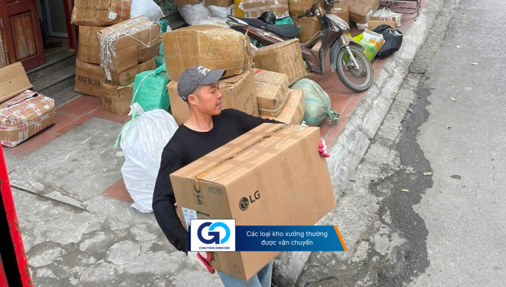 Các loại kho xưởng thường được vận chuyển