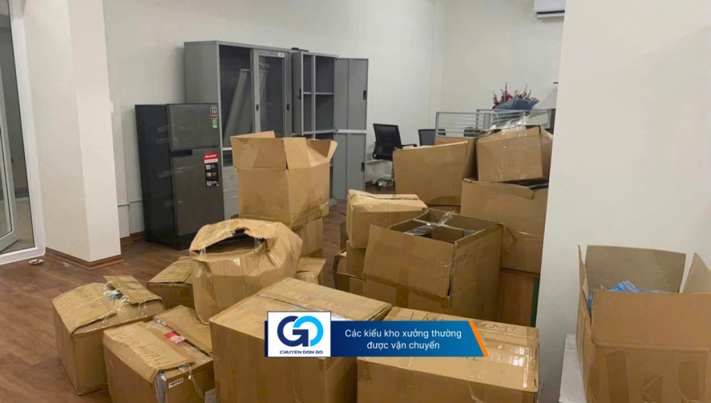 Các kiểu kho xưởng thường được vận chuyển