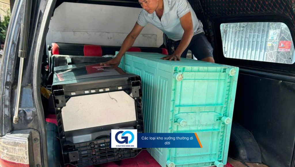 Các loại kho xưởng thường di dời