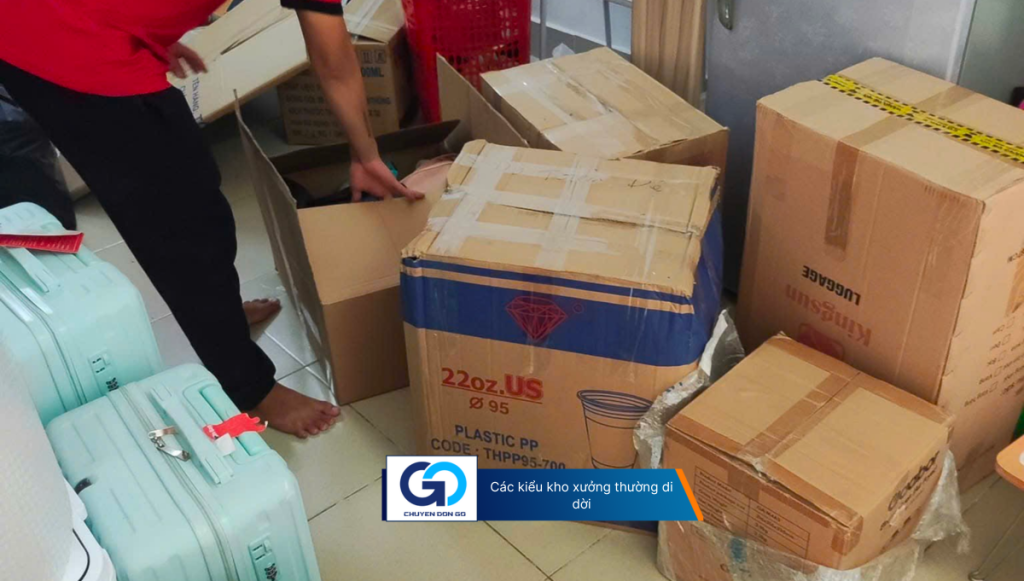 Các kiểu kho xưởng thường di dời