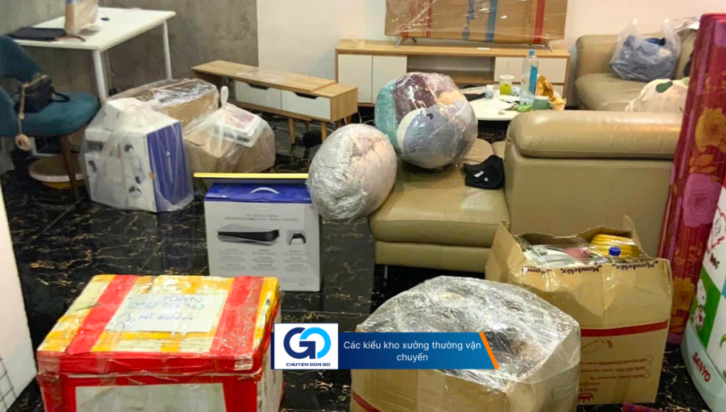 Các kiểu kho xưởng thường vận chuyển