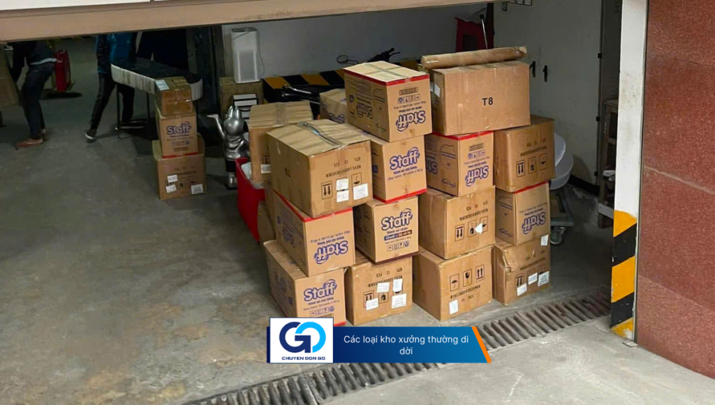 Các loại kho xưởng thường di dời