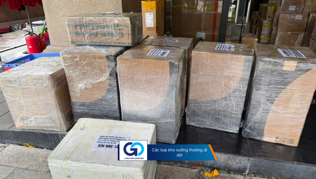 Các loại kho xưởng thường di dời