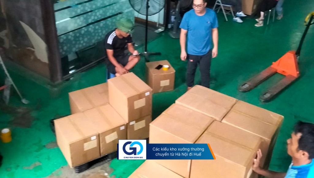 Các kiểu kho xưởng thường chuyển từ Hà Nội đi Huế