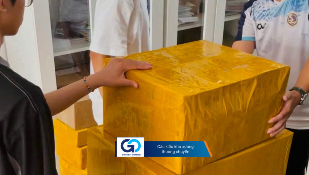 Các kiểu kho xưởng thường chuyển