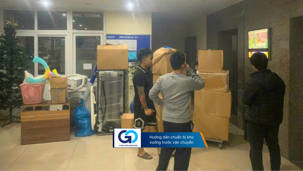 Hướng dẫn chuẩn bị kho xưởng trước vận chuyển