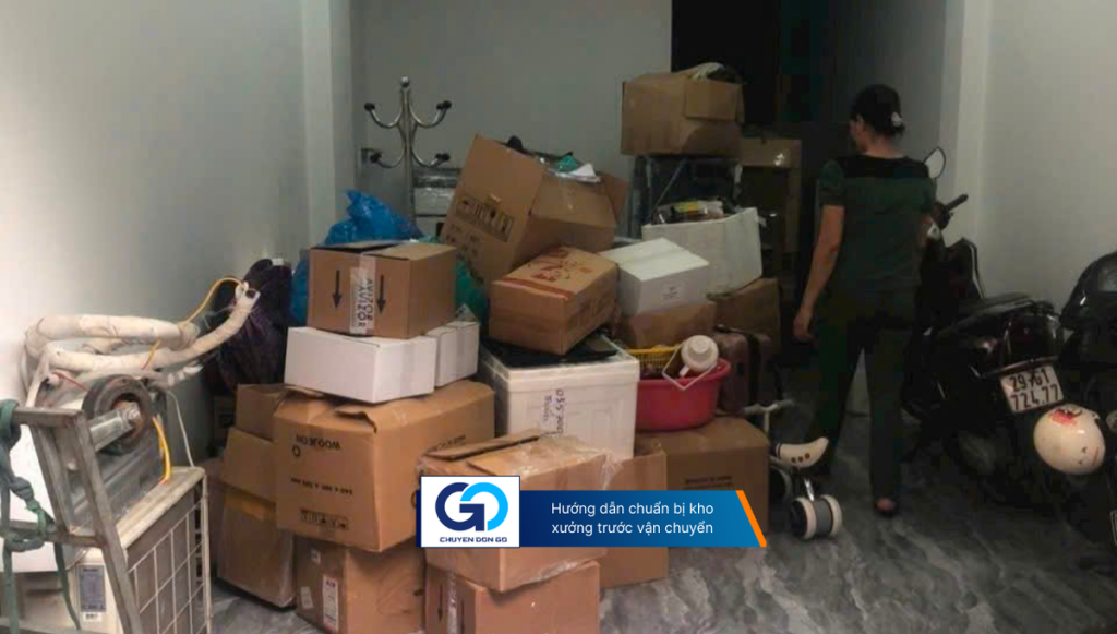 Hướng dẫn chuẩn bị kho xưởng trước vận chuyển