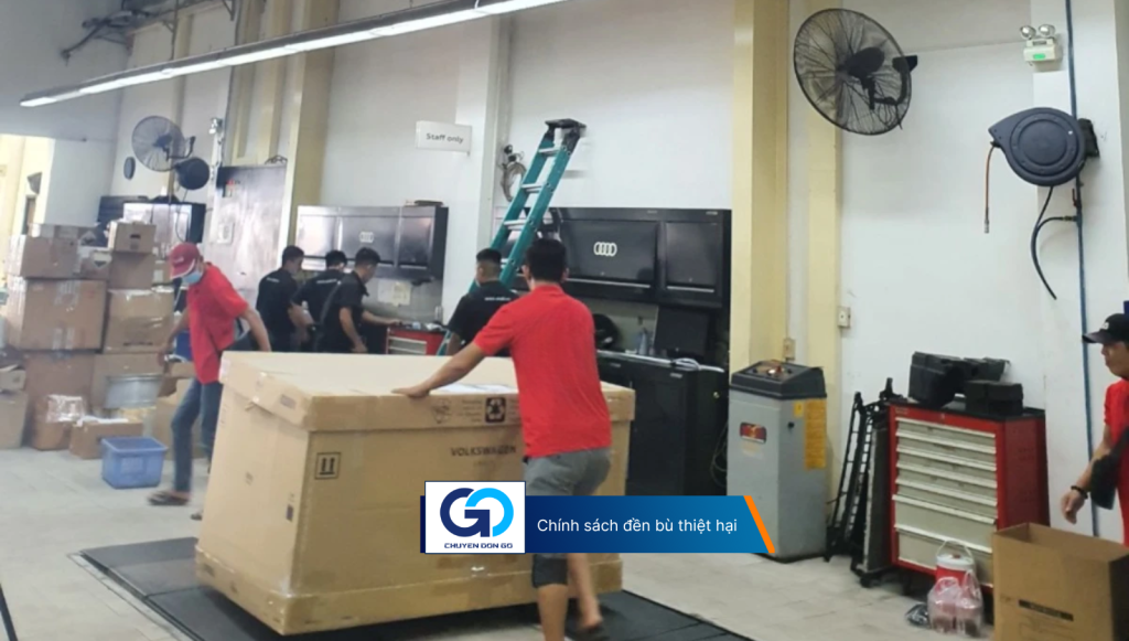  Phương tiện chuyên dụng khi di dời kho xưởng