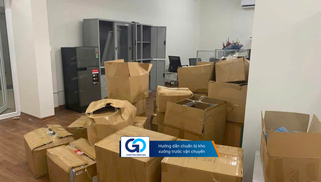Hướng dẫn chuẩn bị kho xưởng trước vận chuyển
