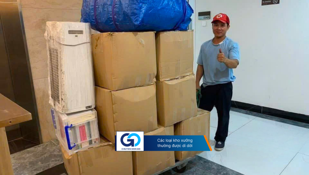 Các loại kho xưởng thường được di dời