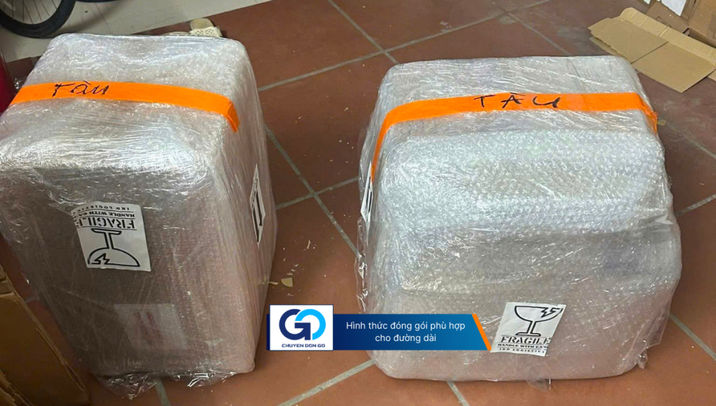 Hình thức đóng gói phù hợp cho đường dài