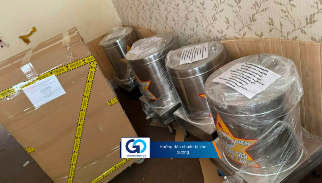 Hướng dẫn chuẩn bị kho xưởng