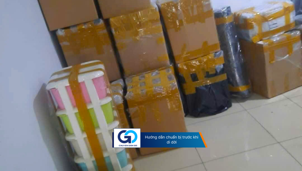  Hướng dẫn chuẩn bị trước khi di dời