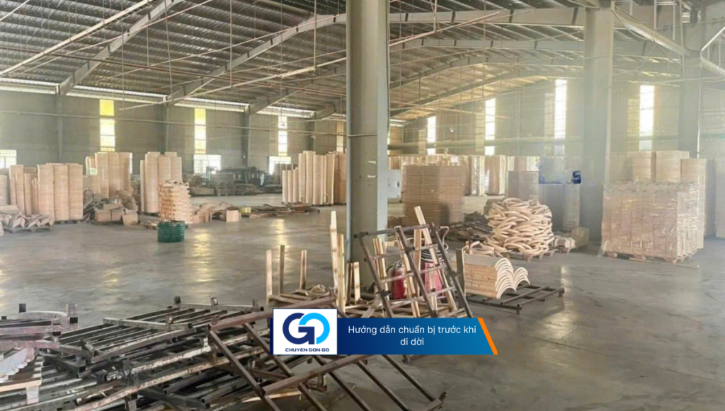 Hướng dẫn chuẩn bị trước khi di dời
