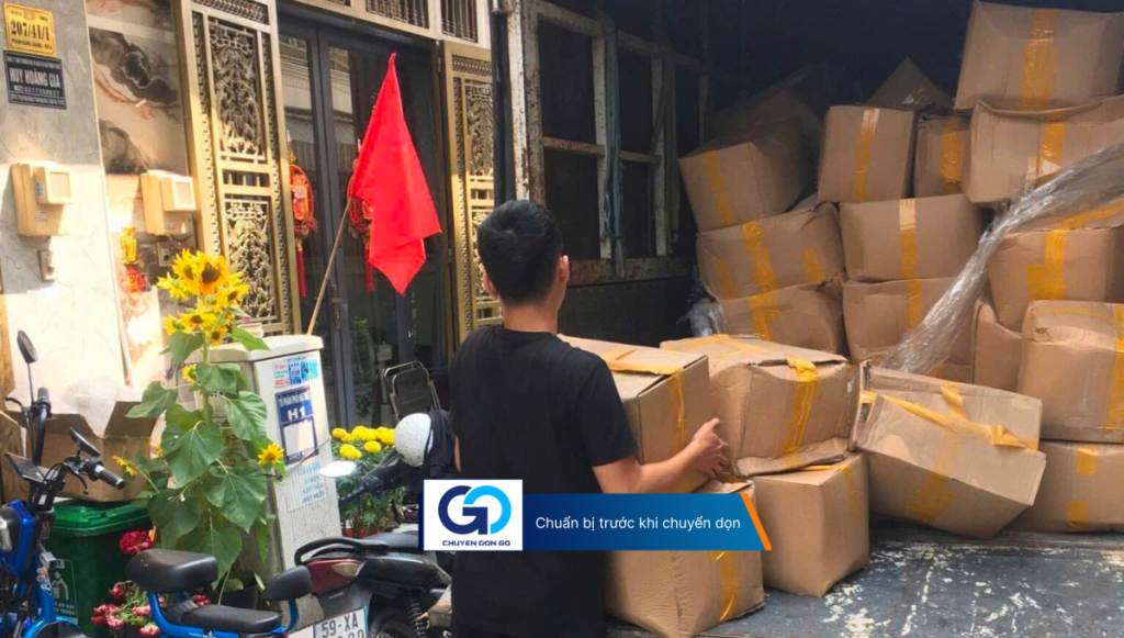 Chuẩn bị trước khi chuyển dọn