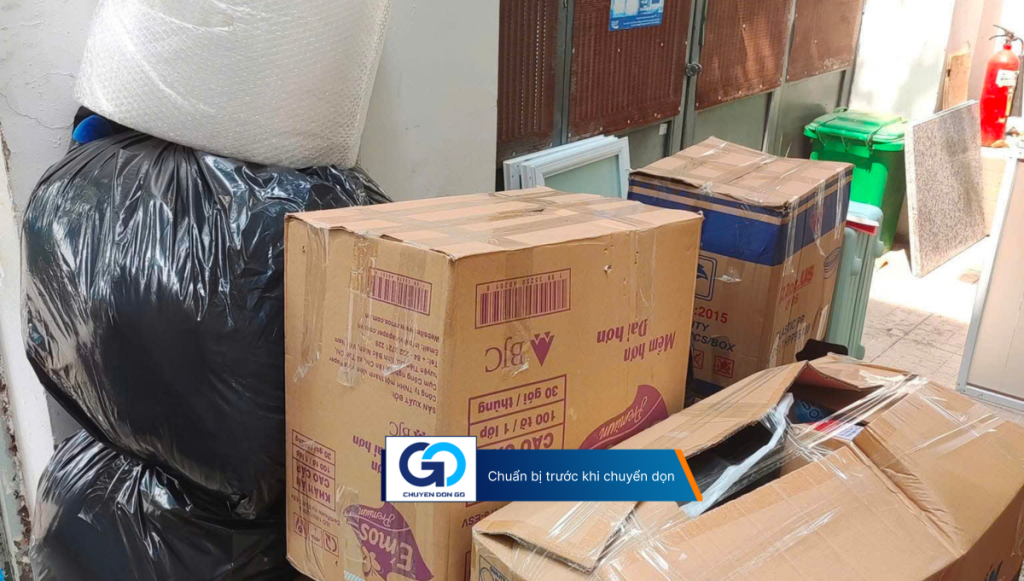Chuẩn bị trước khi chuyển dọn