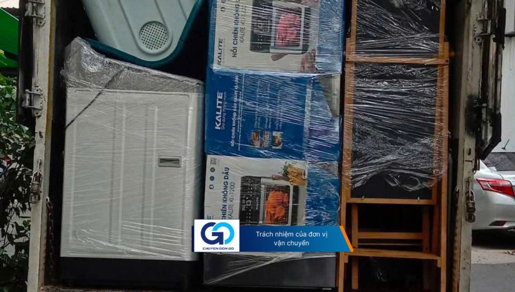 Trách nhiệm của đơn vị vận chuyển
