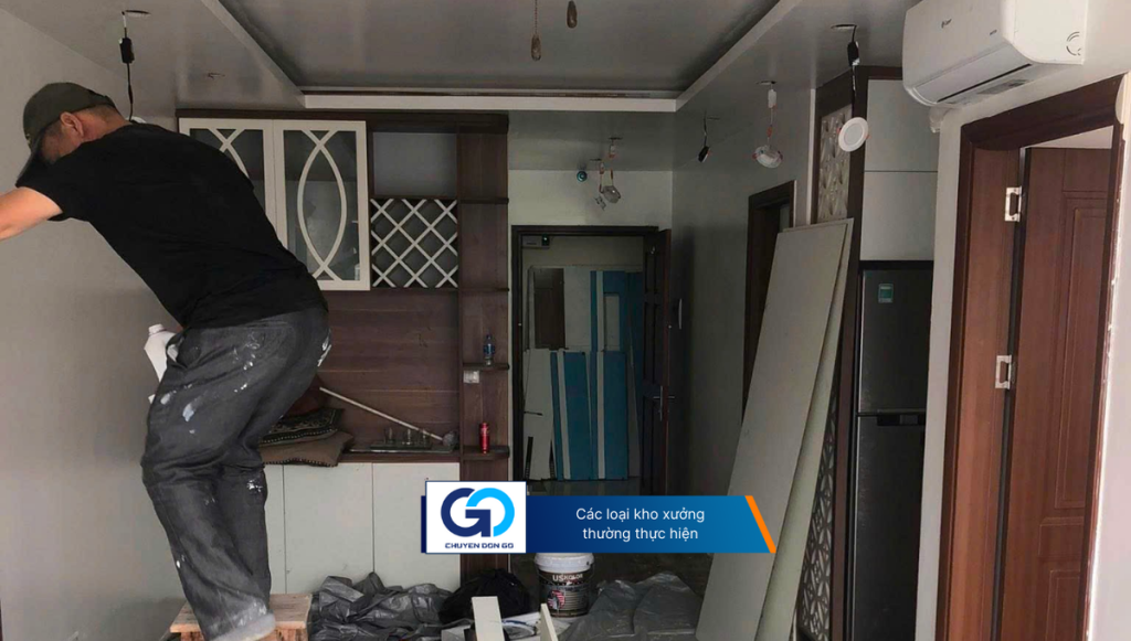 Các loại kho xưởng thường thực hiện