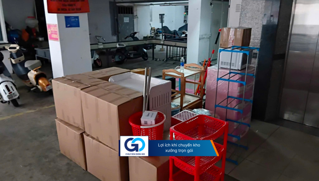 Lợi ích khi chuyển kho xưởng trọn gói