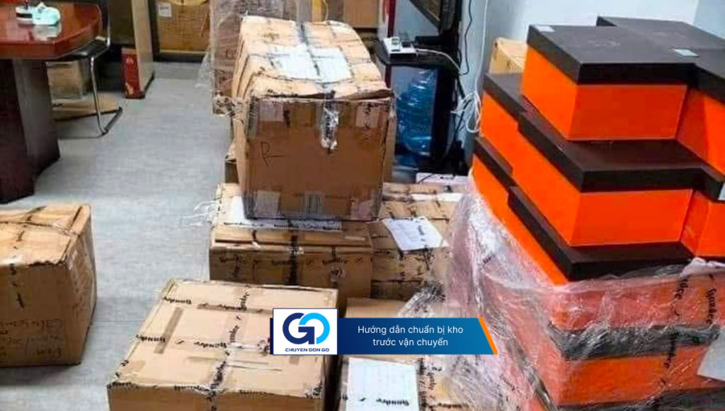 Hướng dẫn chuẩn bị kho trước vận chuyển