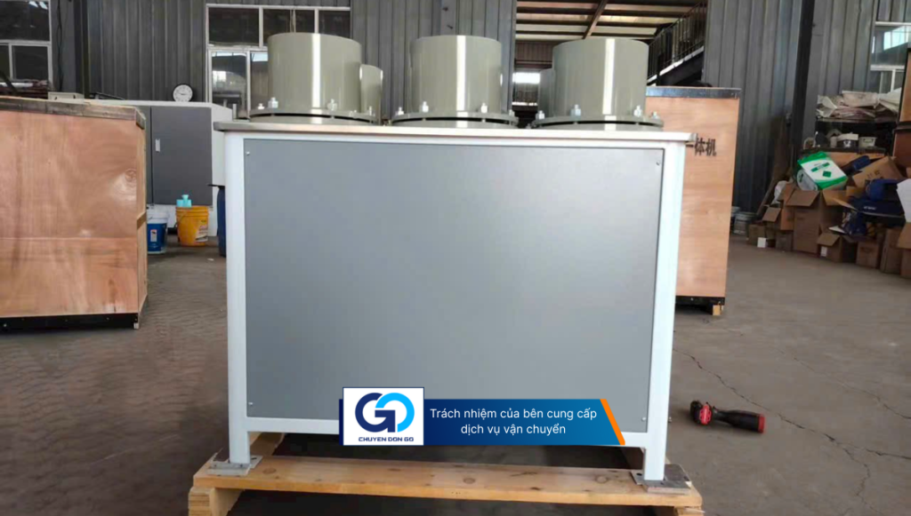 Trách nhiệm của bên cung cấp dịch vụ vận chuyển