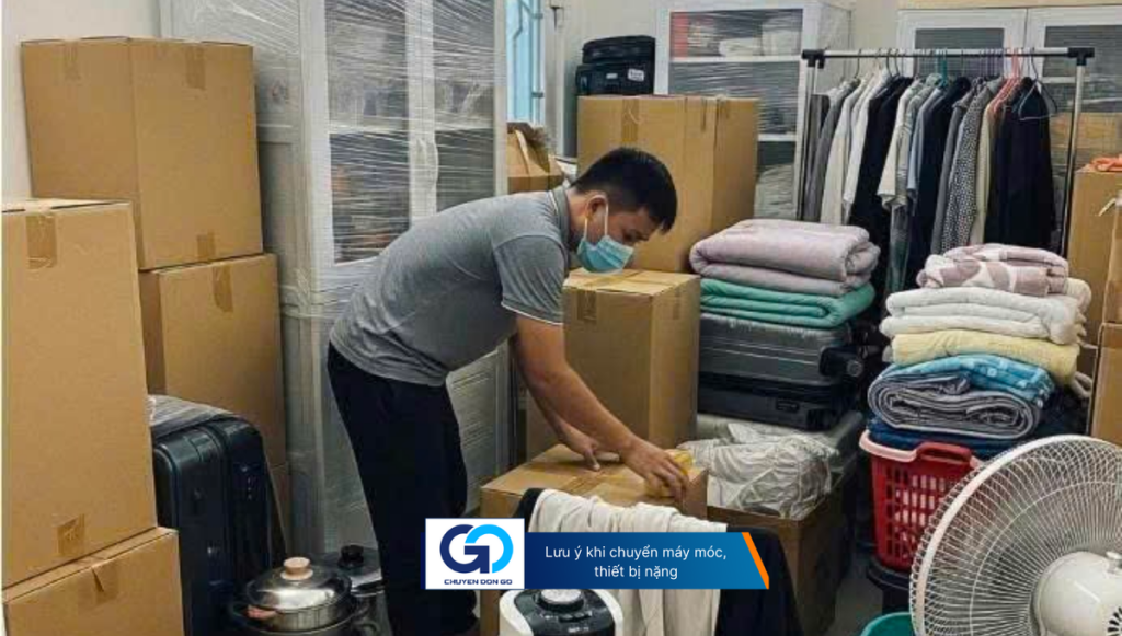 Lưu ý khi chuyển máy móc, thiết bị nặng