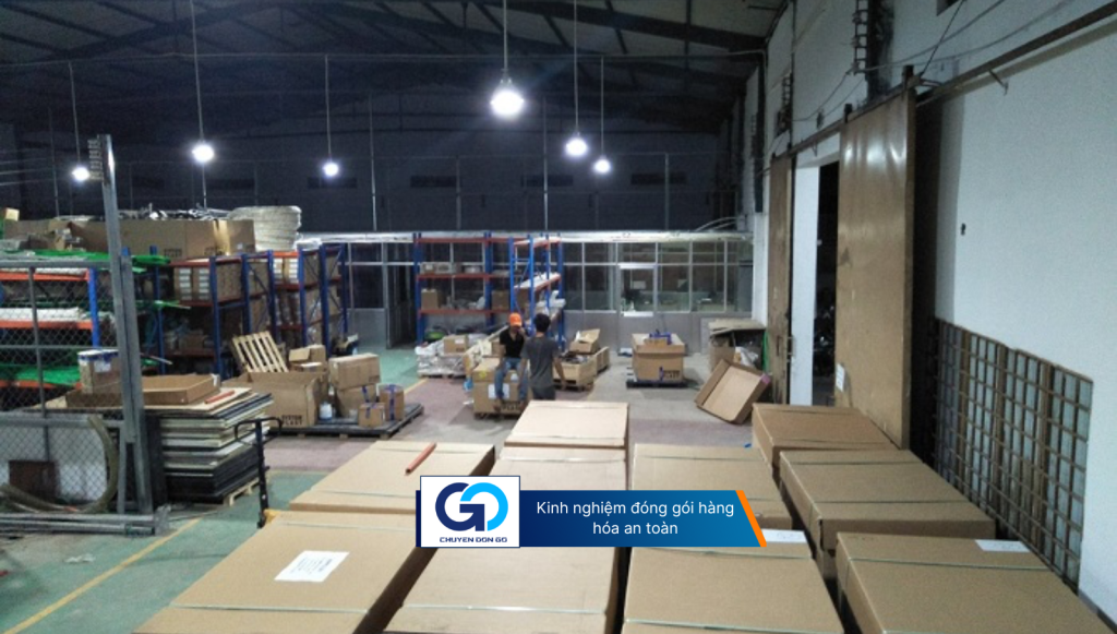 Các dịch vụ kèm theo khi chuyển kho xưởng