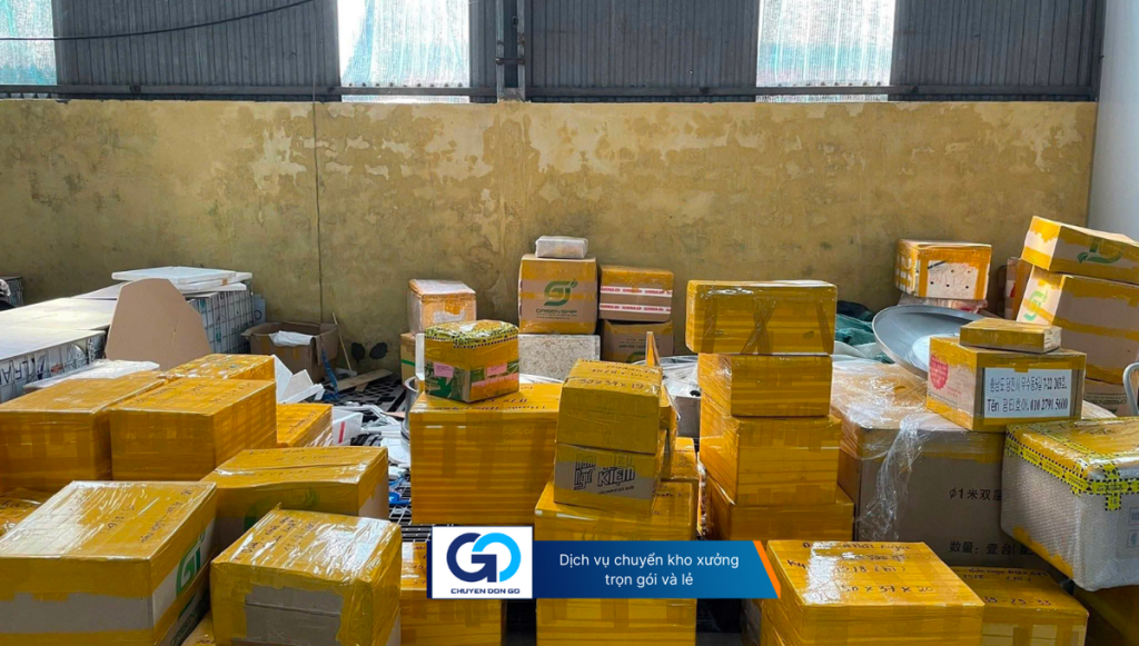  Dịch vụ chuyển kho xưởng trọn gói và lẻ