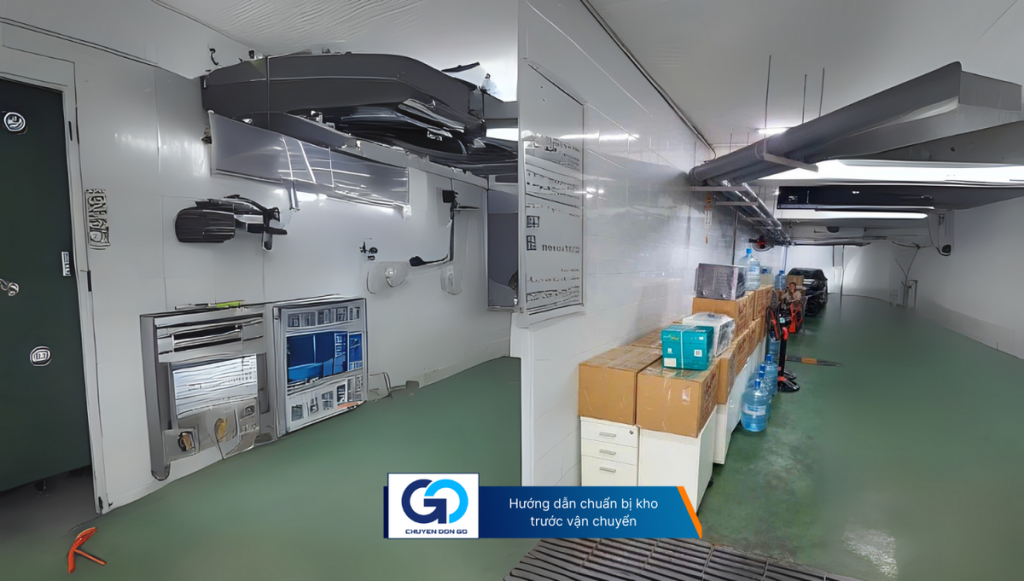  Hướng dẫn chuẩn bị kho trước vận chuyển