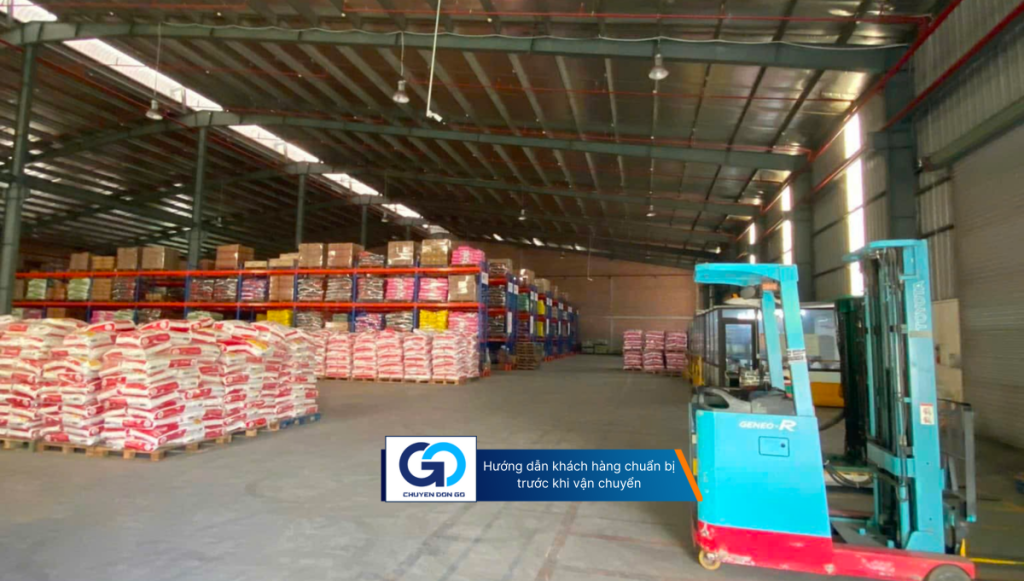 Hướng dẫn khách hàng chuẩn bị trước khi vận chuyển