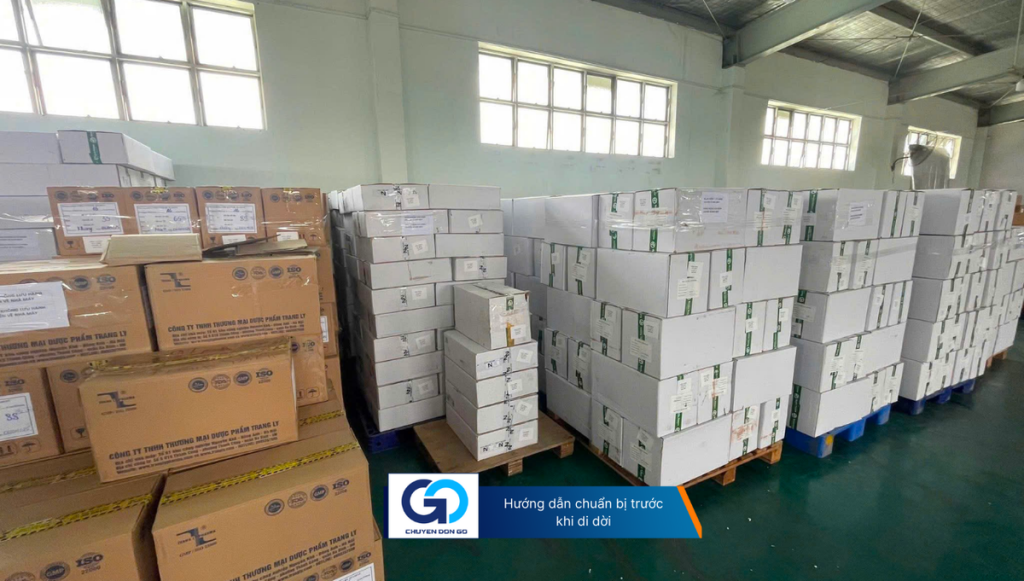 Hướng dẫn chuẩn bị trước khi di dời