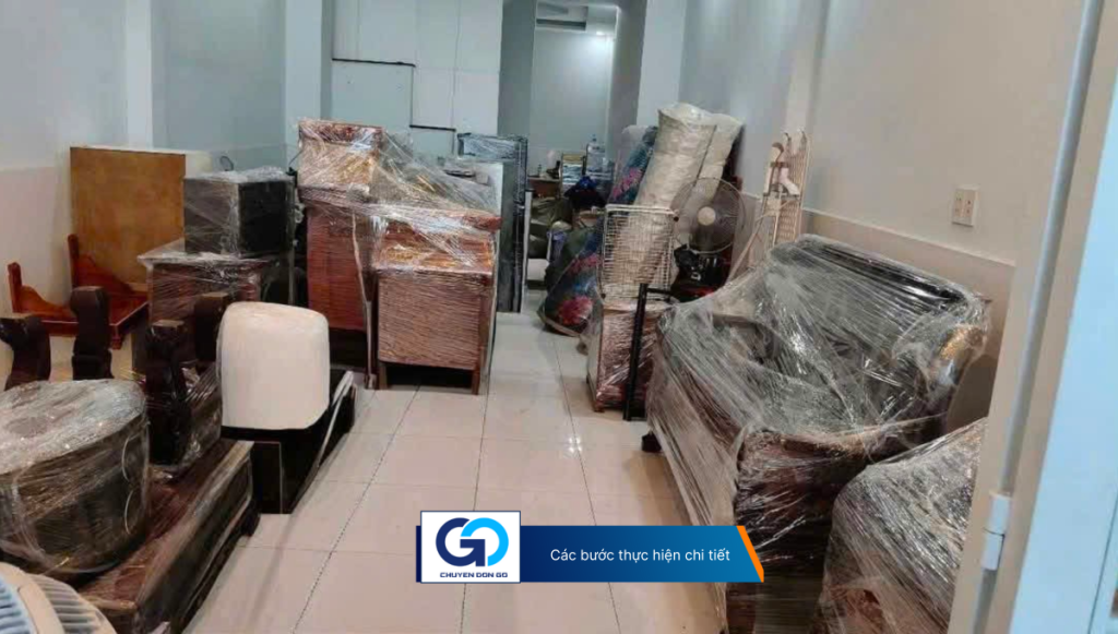 Các bước thực hiện chi tiết