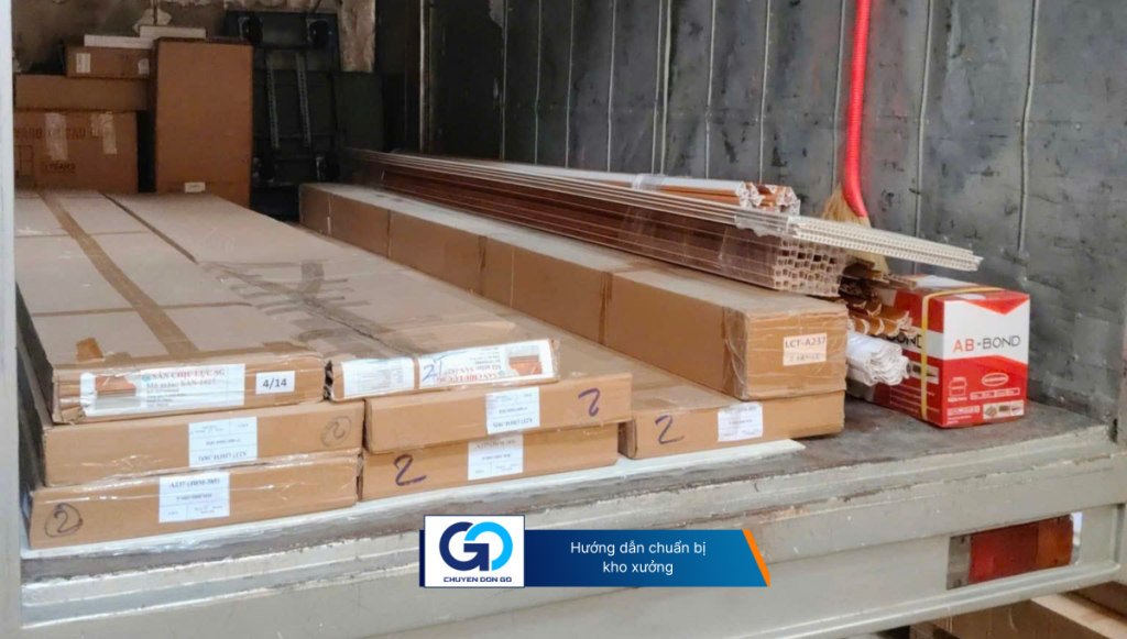 Hướng dẫn chuẩn bị kho xưởng