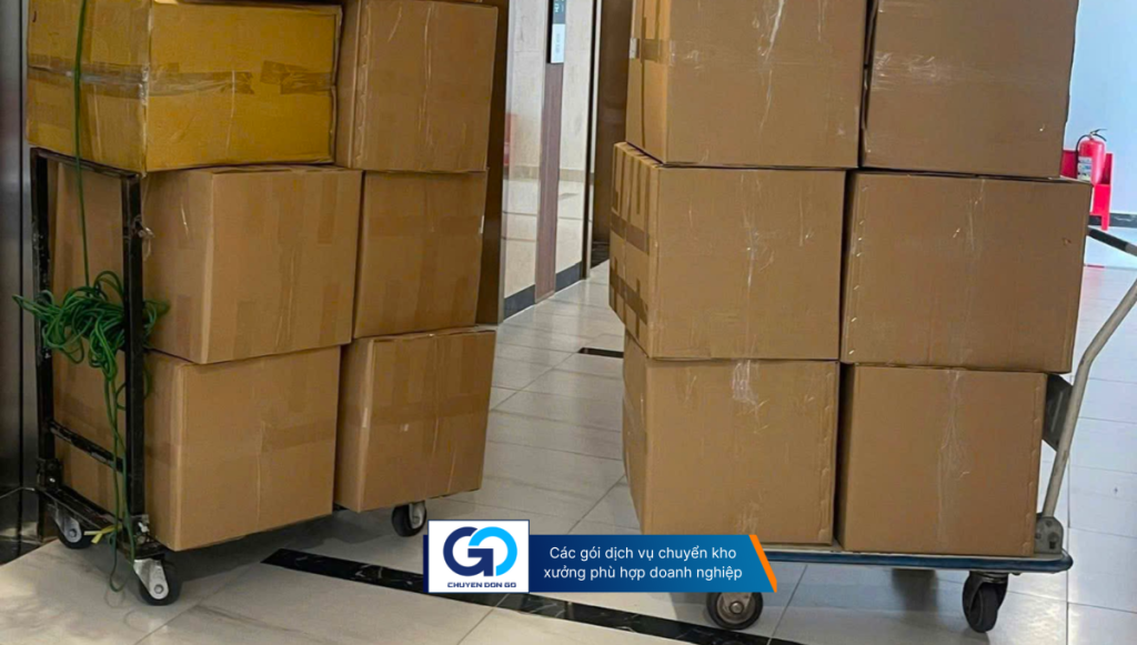 Các gói dịch vụ chuyển kho xưởng phù hợp doanh nghiệp
