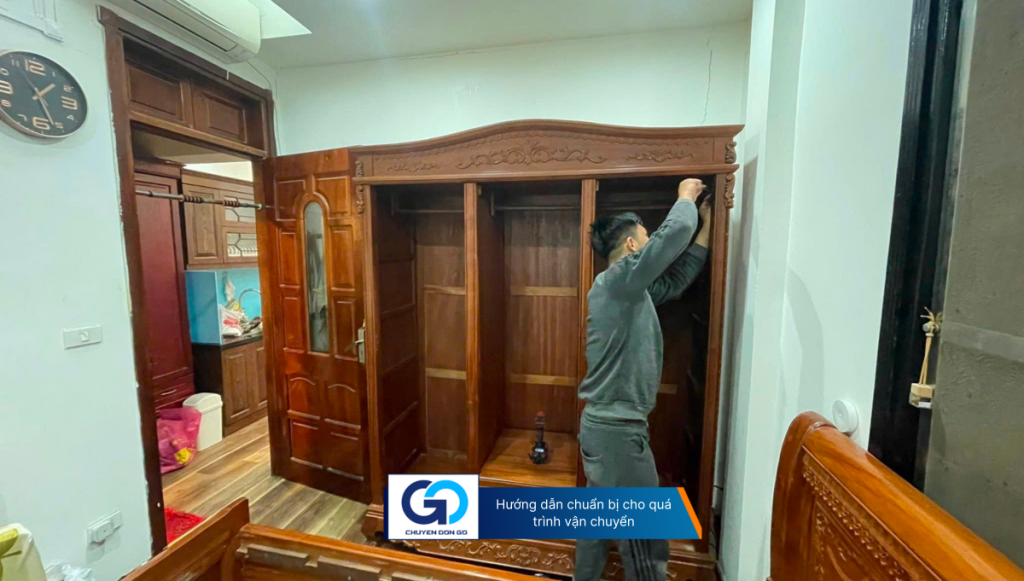 Hướng dẫn chuẩn bị cho quá trình vận chuyển