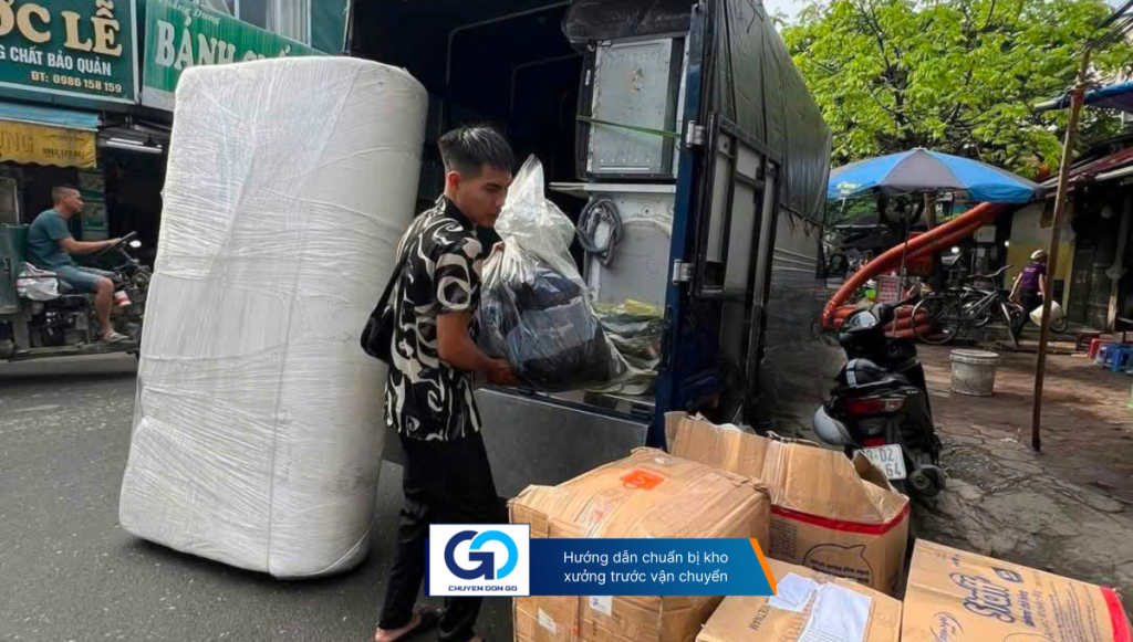 Hướng dẫn chuẩn bị kho xưởng trước vận chuyển