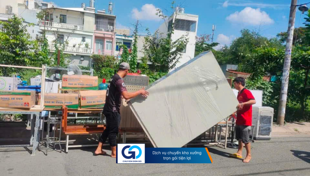 Dịch vụ chuyển kho xưởng trọn gói tiện lợi