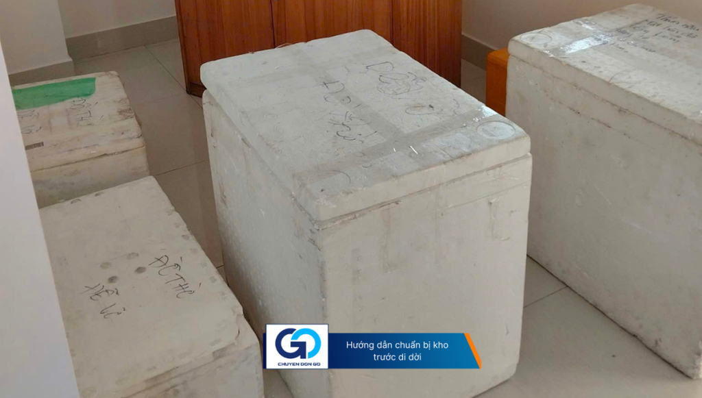 Hướng dẫn chuẩn bị kho trước di dời